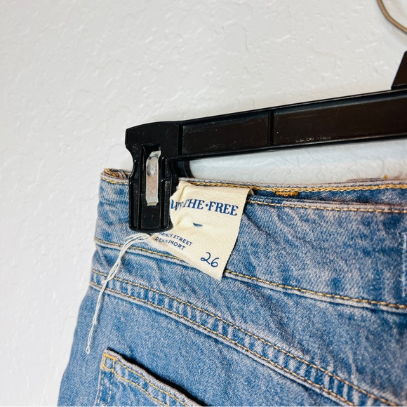 We The Free Prince Street Denim Shorts Size 26 A1 - Picture 5 of 6
